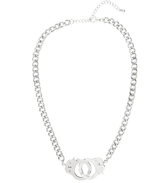Collana con Ciondolo a Forma di Manette PS 10839