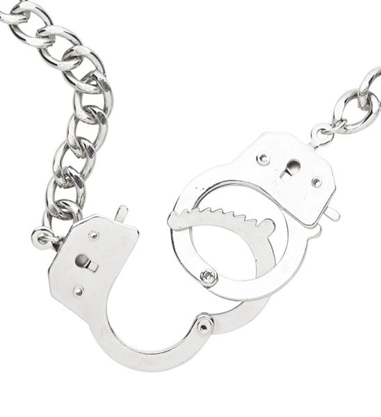 Collana con Ciondolo a Forma di Manette PS 10839