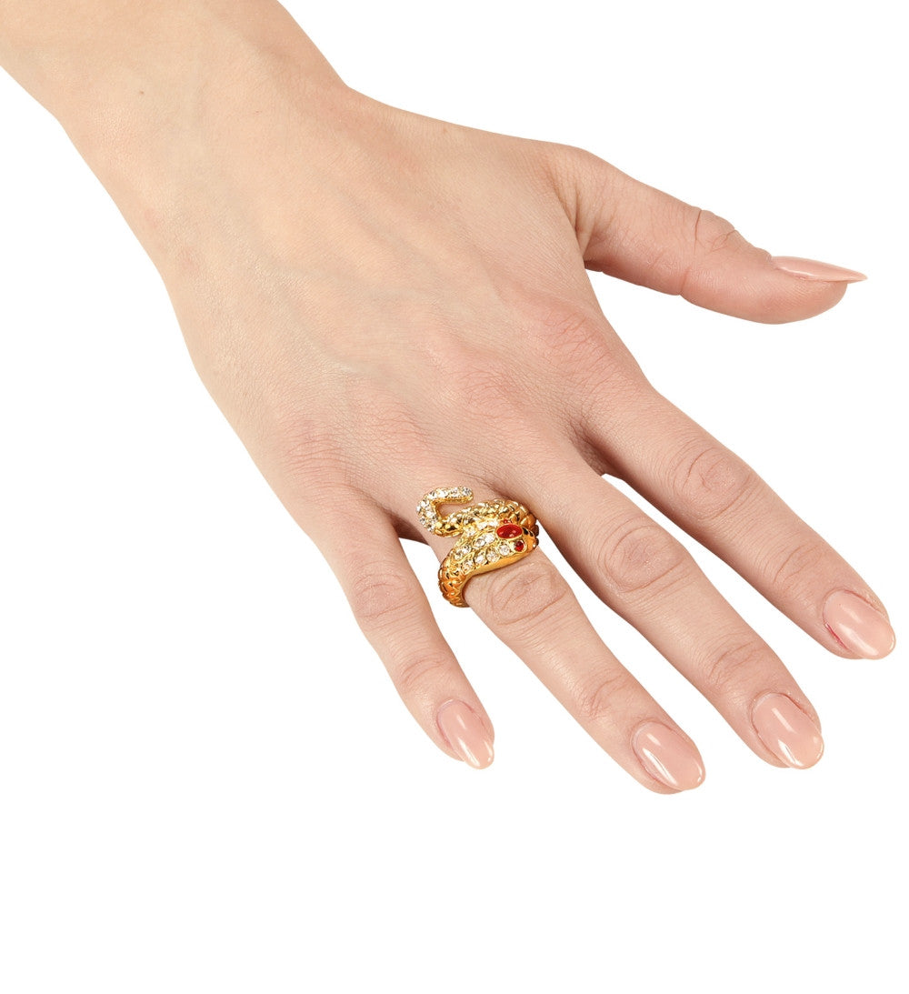 Anello Serpente – Accessorio Costume Carnevale Egiziana – PS 10527