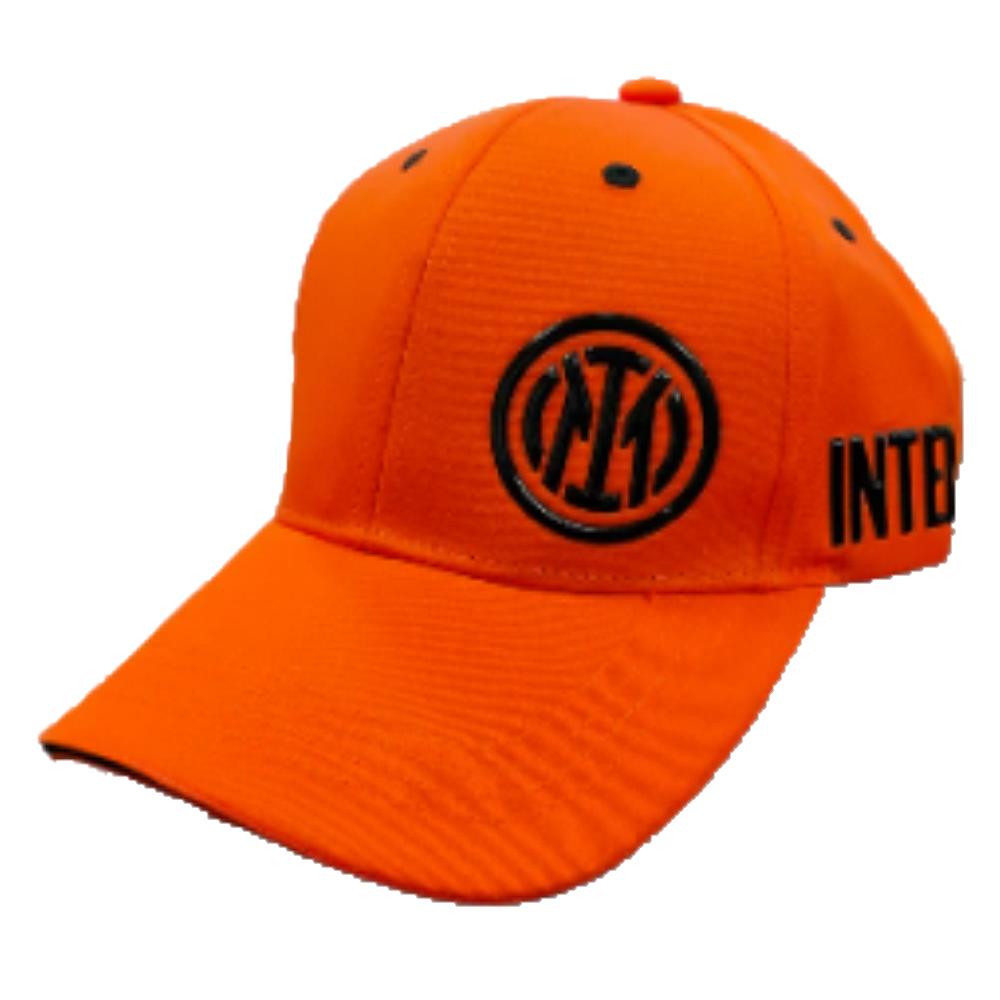 Cappellino Baseball Inter Arancio Logo Ricamato in Rilievo – FC Internazionale 03613