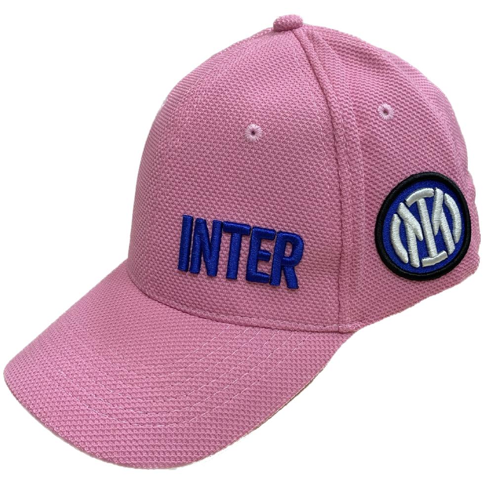 Cappellino Baseball Inter Rosa Logo Ricamato in Rilievo – FC Internazionale 03620