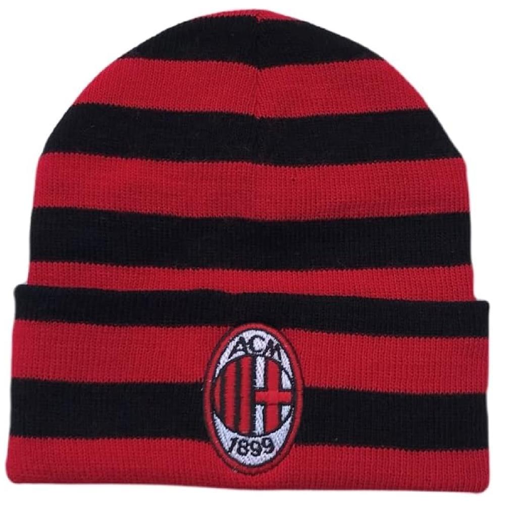 Berretto Milan Calcio Cappello Invernale a Cuffia – Ufficiale AC Milan PS 03621