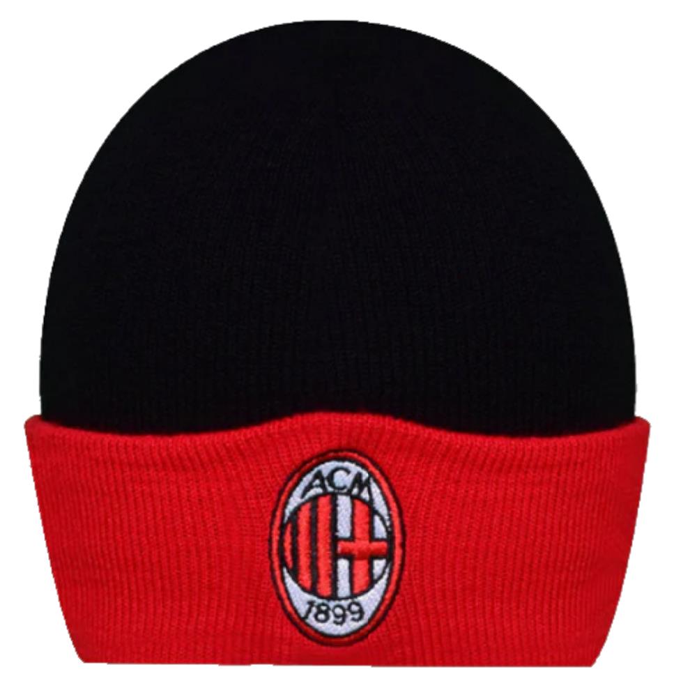 Berretto Milan Calcio Cappello Invernale a Cuffia – Ufficiale AC Milan PS 03624