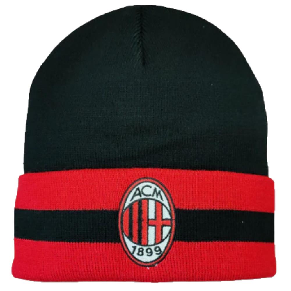 Berretto Milan Calcio Cappello Invernale a Cuffia – Ufficiale AC Milan PS 03626