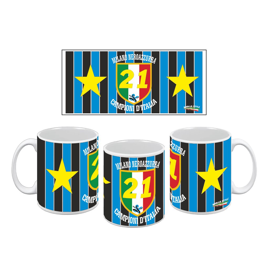 Tazza Scudetto Internazionale – Campioni D'italia 25/26 21 Scudetti – PS 09370-INT-003