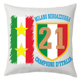 Cuscino Calcio Inter Campioni d’Italia 2026 – 21 Scudetti Seconda Stella – 38×38 cm – PS 10746-INT01