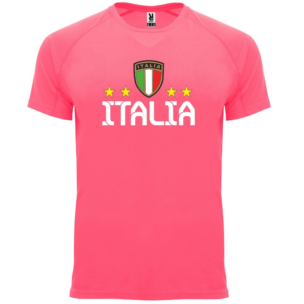 T-Shirt Calcio Italia Tecnica Unisex – Tessuto Traspirante Personalizzabile – PS 27788-001