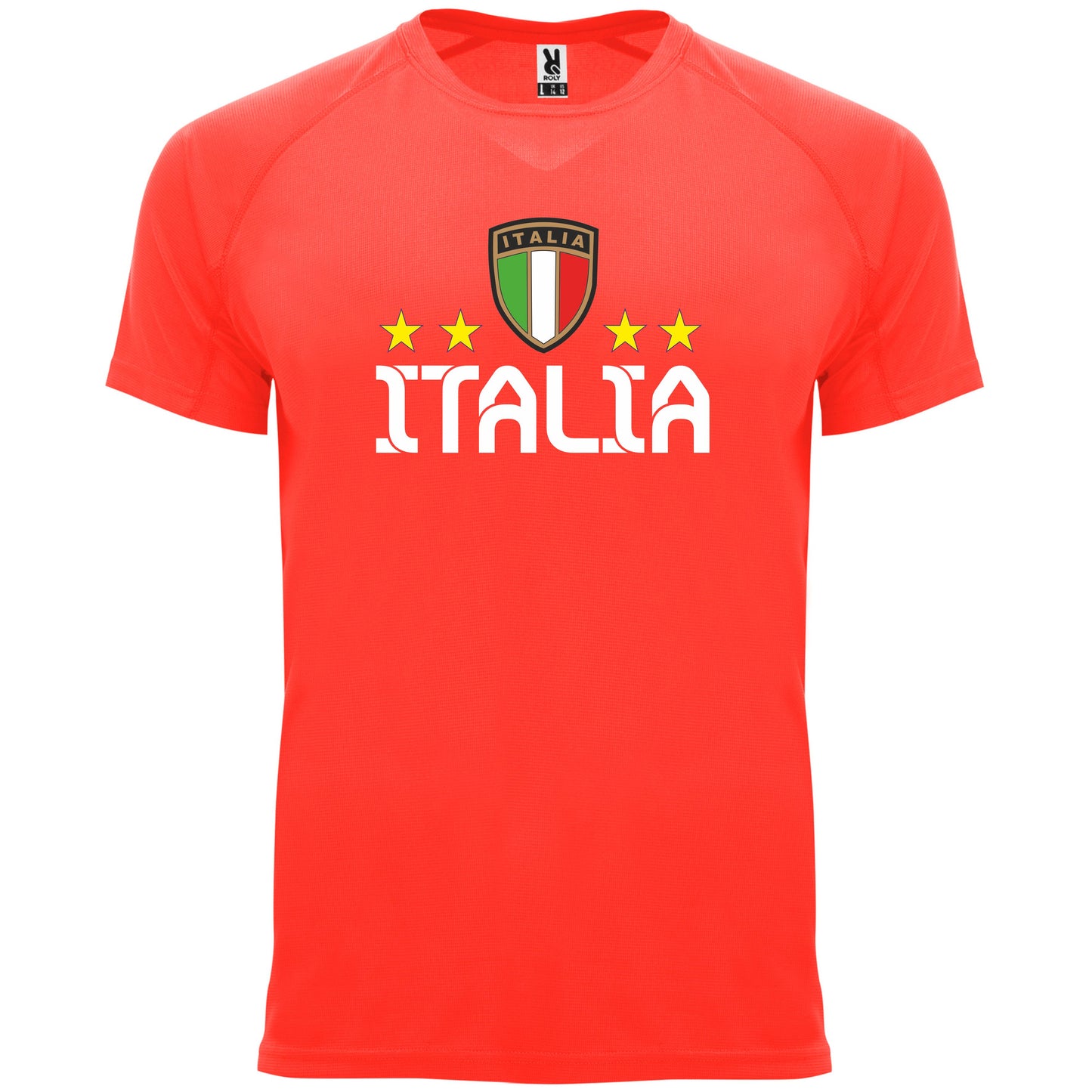 T-Shirt Calcio Italia Tecnica Unisex – Tessuto Traspirante Personalizzabile – PS 27788-001