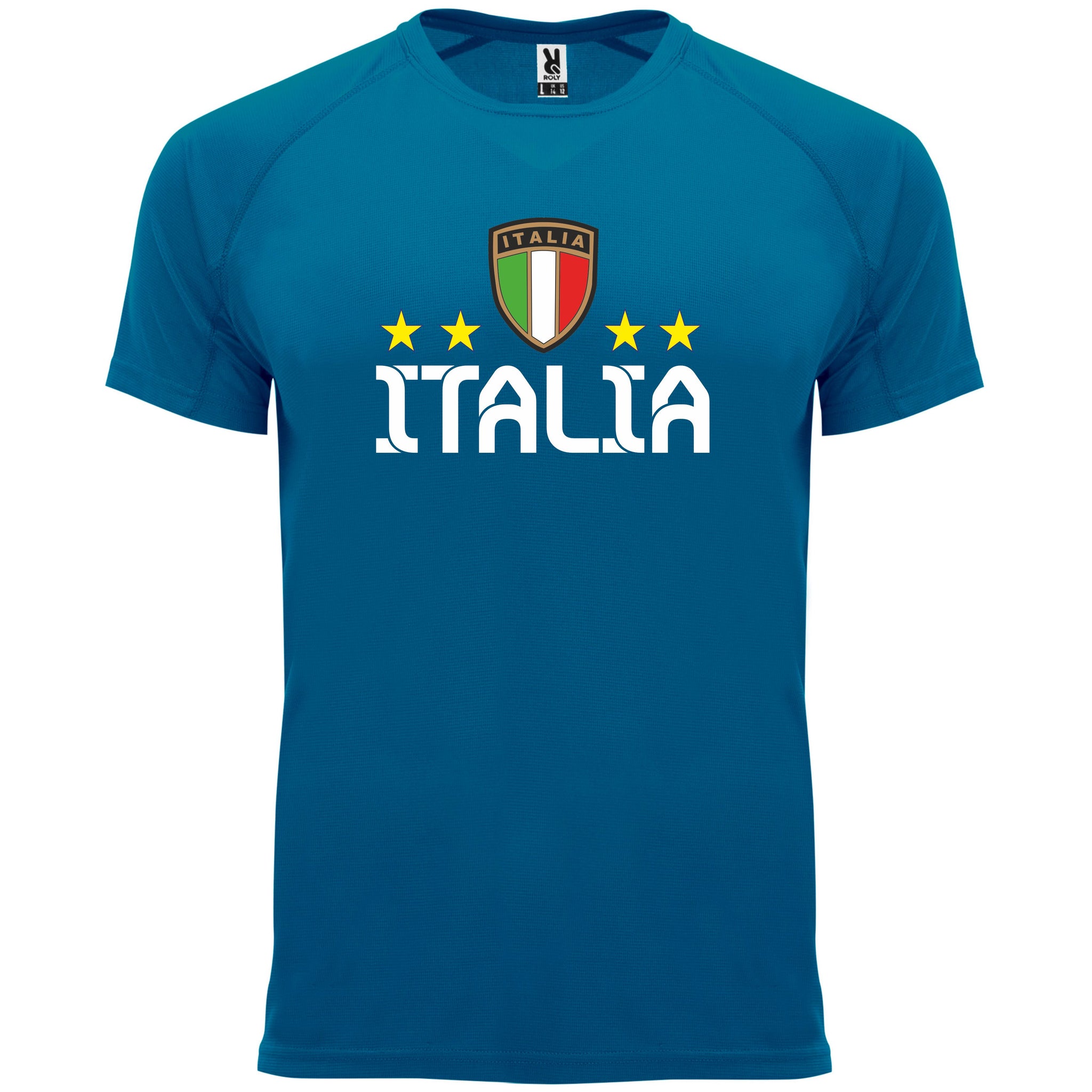T-Shirt Calcio Italia Tecnica Unisex – Tessuto Traspirante Personalizzabile – PS 27788-001