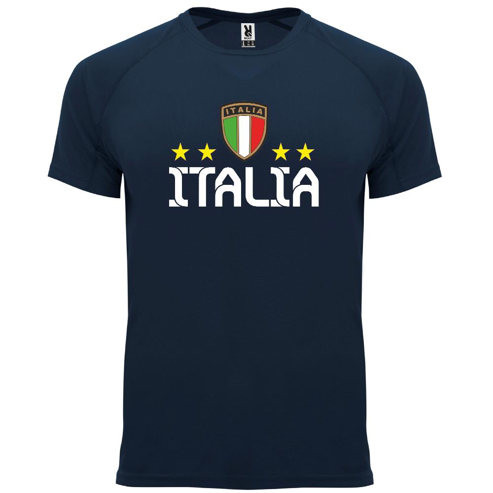 T-Shirt Calcio Italia Tecnica Unisex – Tessuto Traspirante Personalizzabile – PS 27788-001
