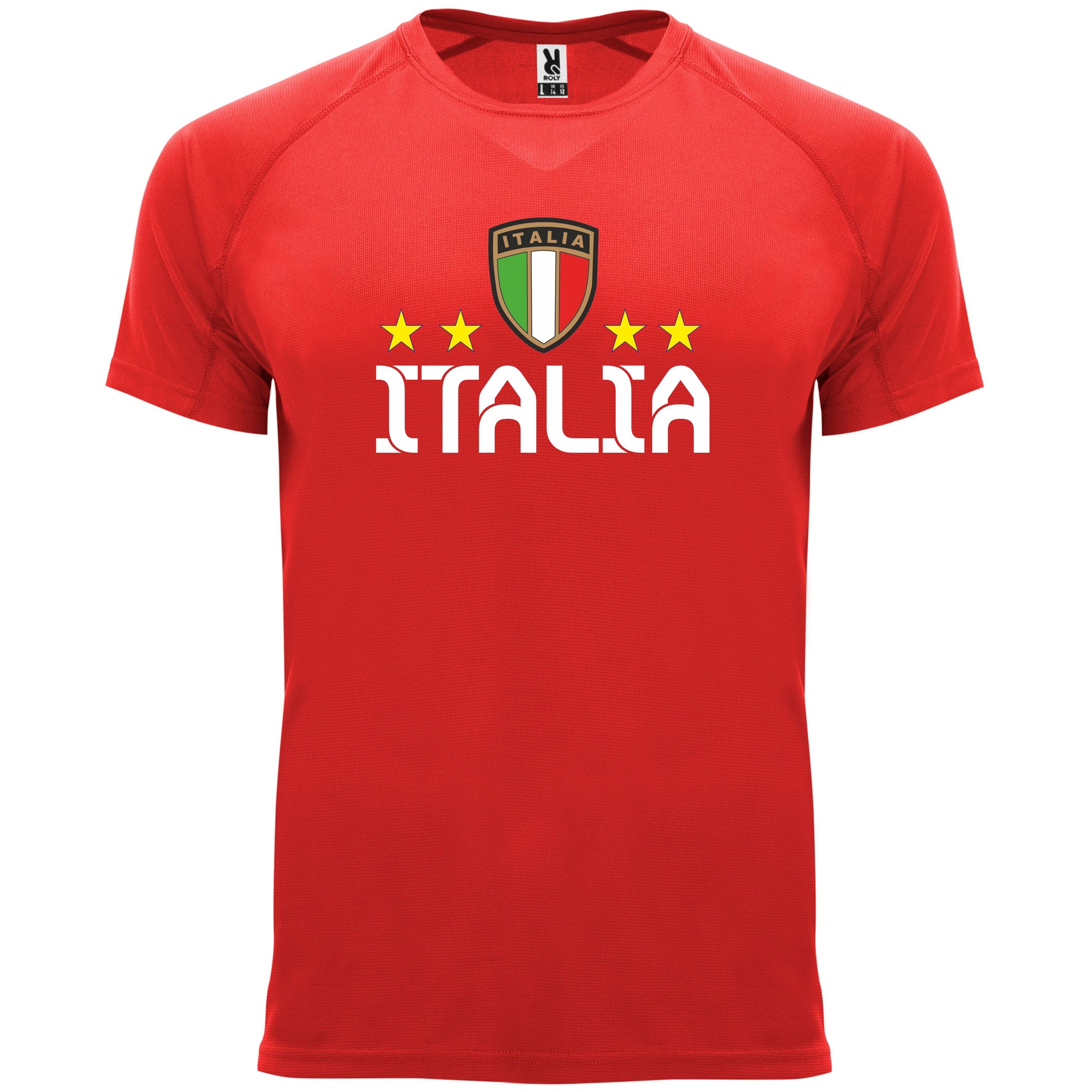 T-Shirt Calcio Italia Tecnica Unisex – Tessuto Traspirante Personalizzabile – PS 27788-001