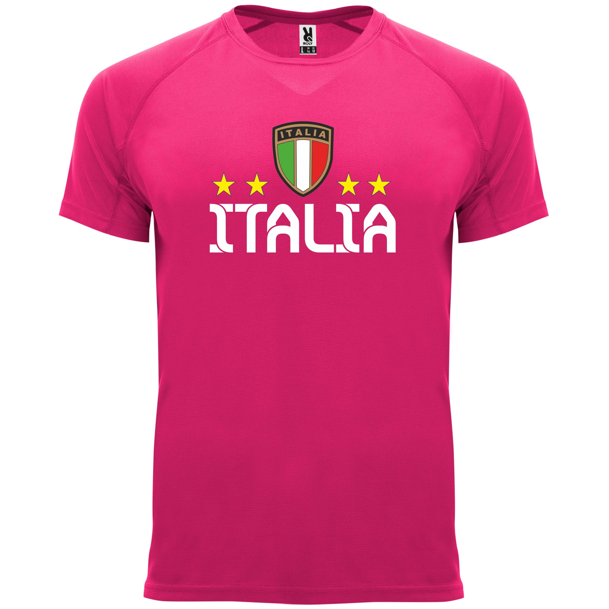 T-Shirt Calcio Italia Tecnica Unisex – Tessuto Traspirante Personalizzabile – PS 27788-001