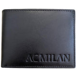 Portafoglio in Vera Pelle con Portamonete – Prodotto Ufficiale AC Milan Cod. PS 04692