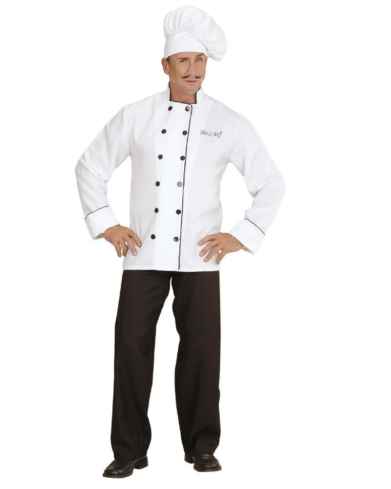 Costume di Carnevale Uomo Chef – Travestimento da Cuoco – PS 26321