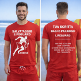 T-Shirt “Salvataggio Lifeguard” Doppia Personalizzazione – PS 27431-A-136 PRS