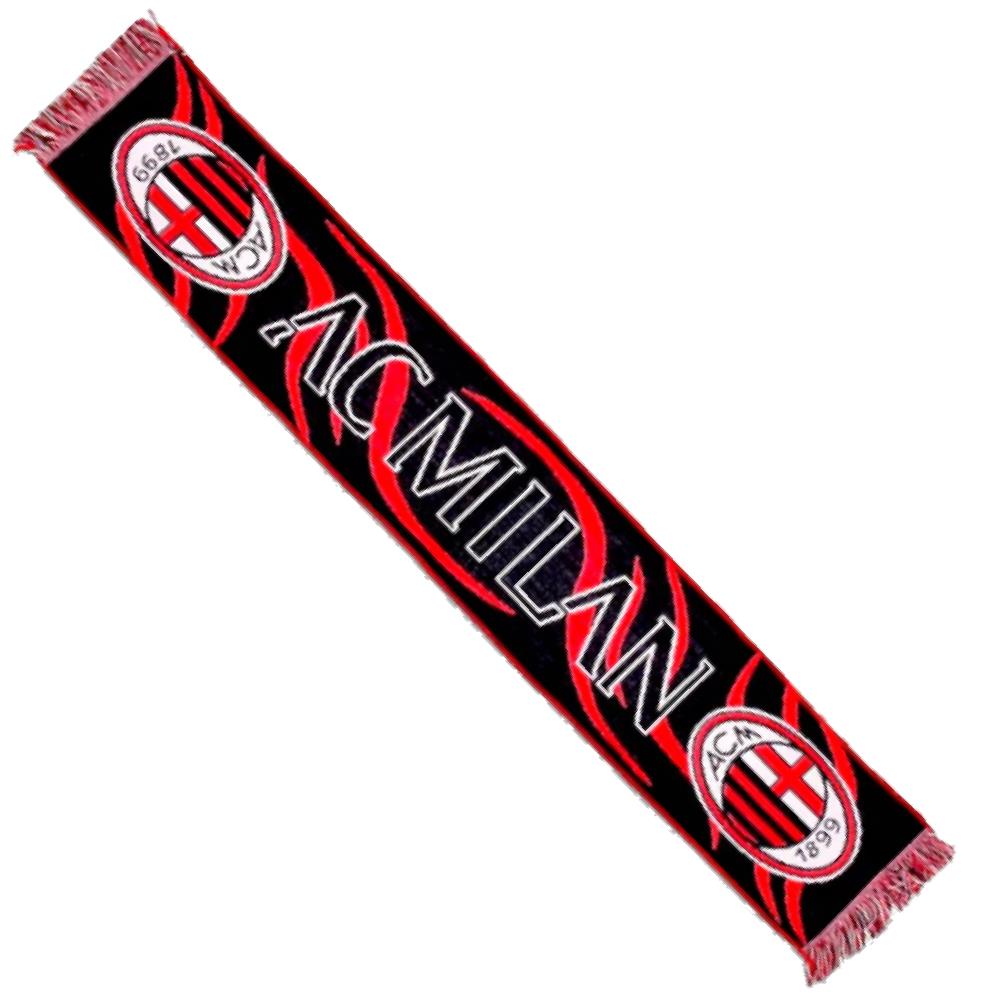 Sciarpa da Stadio Jacquard – Prodotto Ufficiale AC Milan Cod. PS 06030