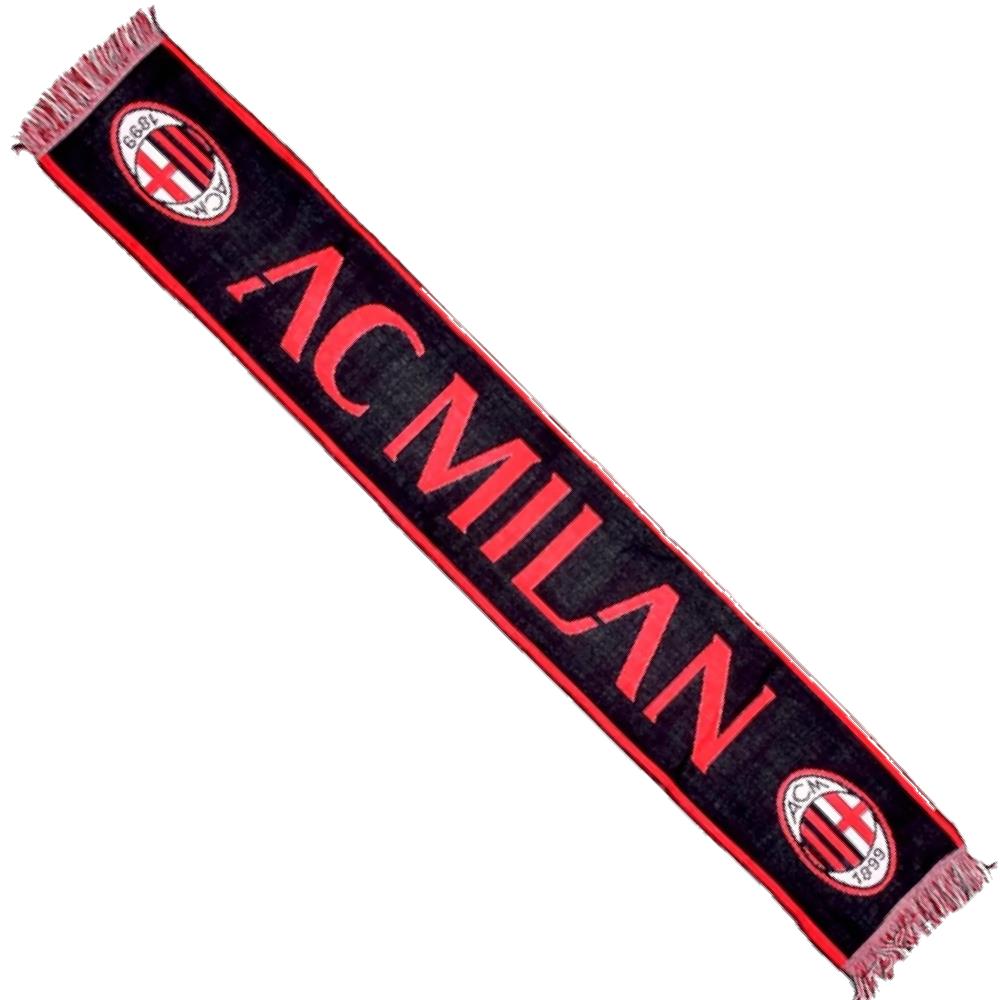 Sciarpa da Stadio Milan Calcio Jacquard – Prodotto Ufficiale AC Milan Cod. PS 06041