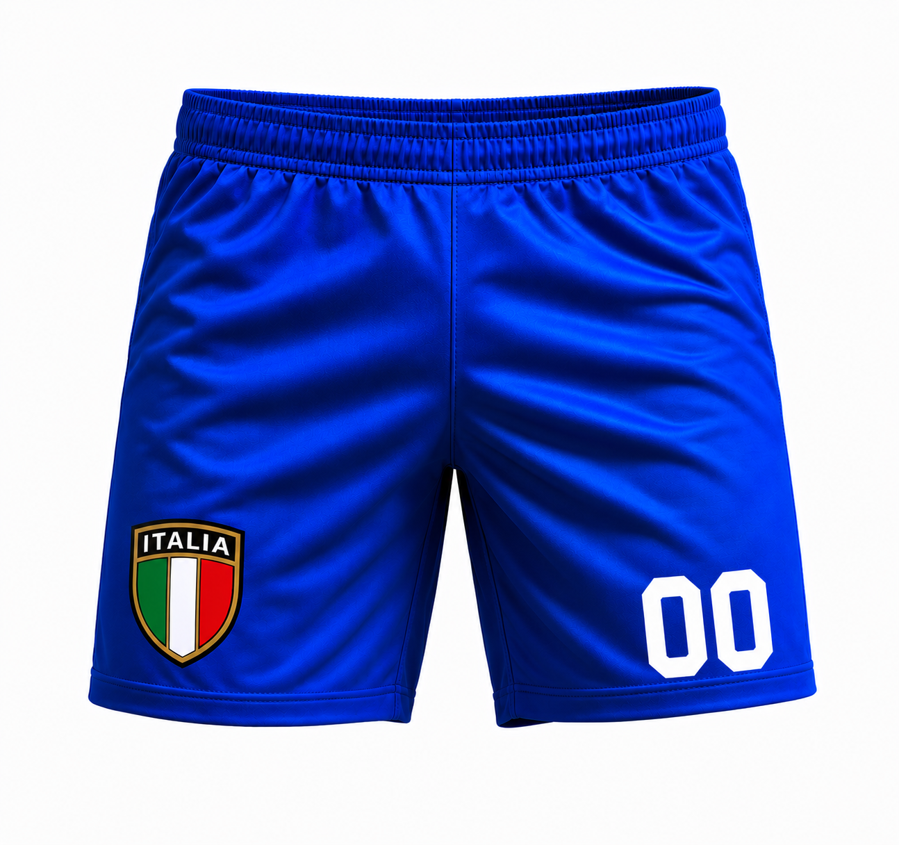Pantaloncini Calcio Italia Calcio Personalizzabili con Numero – PS 37867-001