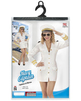 Costume di Carnevale Donna Divisa Capitano di Marina – PS 26144