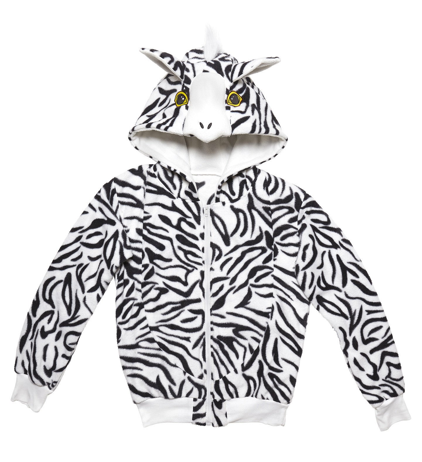 Felpa Zebra Unisex – Travestimento Carnevale Da Animale – PS 22774