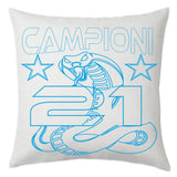 Cuscino Calcio Inter Campioni d’Italia 2026 – 21 Scudetti Seconda Stella – 38×38 cm – PS 10746-INT01