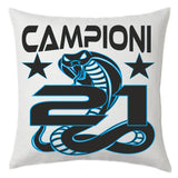 Cuscino Calcio Inter Campioni d’Italia 2026 – 21 Scudetti Seconda Stella – 38×38 cm – PS 10746-INT01