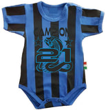 Body Neonato Inter Campioni d’Italia 25/26 – 21 Scudetti – Personalizzato – PS 32768-SCINT-01