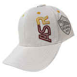 Cappellino AS Roma Baseball con Visiera – Bianco – Taglia Unica – PS 08722