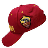 Cappellino AS Roma Baseball con Visiera – Rosso – Taglia Unica – PS 08724