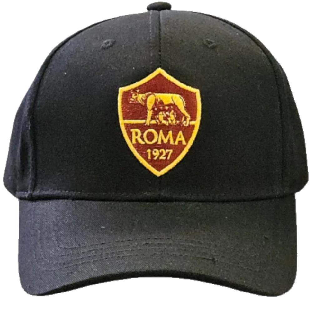 Cappellino AS Roma Baseball con Visiera – Nero – Taglia Unica – PS 08727