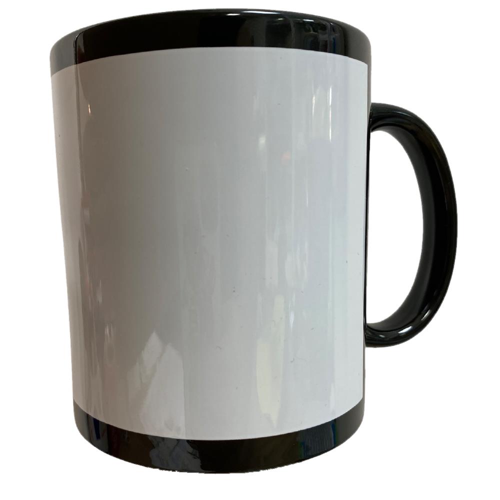 Tazza in Ceramica Nera Personalizzabile con Foto o Dediche – PS 09420