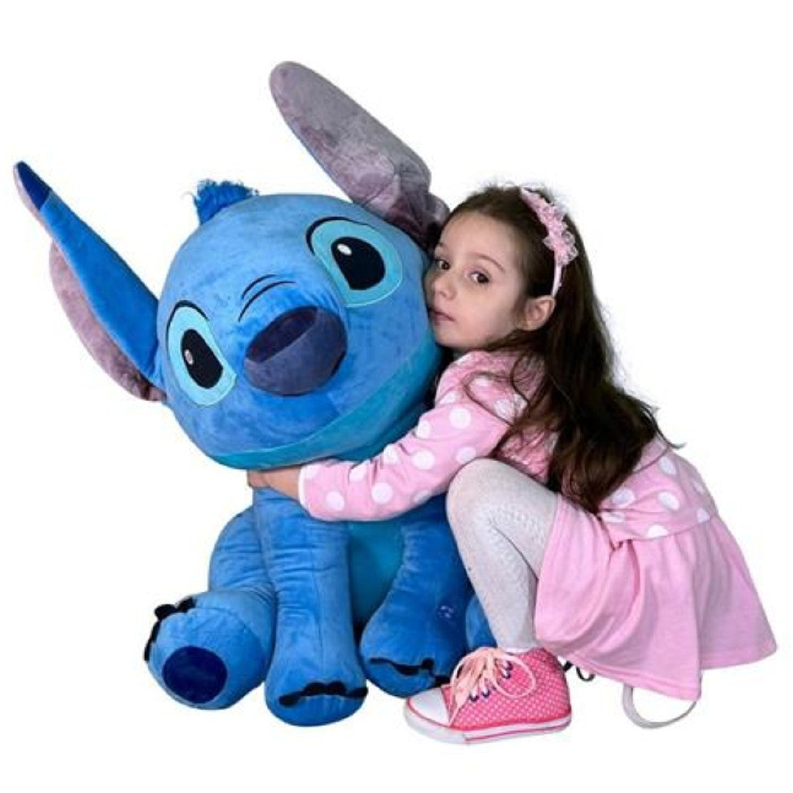 Peluche Stitch 90 cm – Disney Lilo & Stitch – Morbido Pupazzo Gigante in Peluche – Cod. 09599