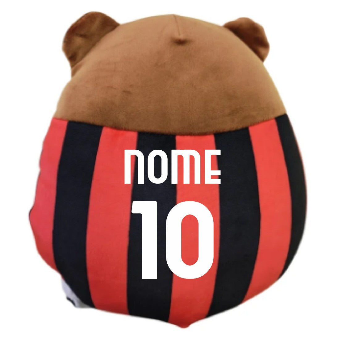 Peluche Orsetto Squishy Milan 15 o 23 cm – Mascotte Teddy Bear AC Milan – PS 09703
