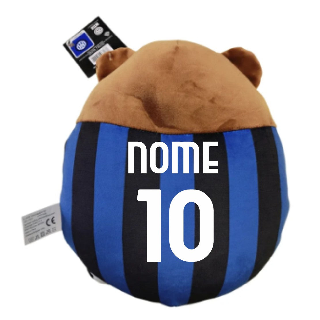 Peluche Orsetto Squishy Inter 15 o 23 cm – Mascotte Teddy Bear FC Internazionale – PS 09705