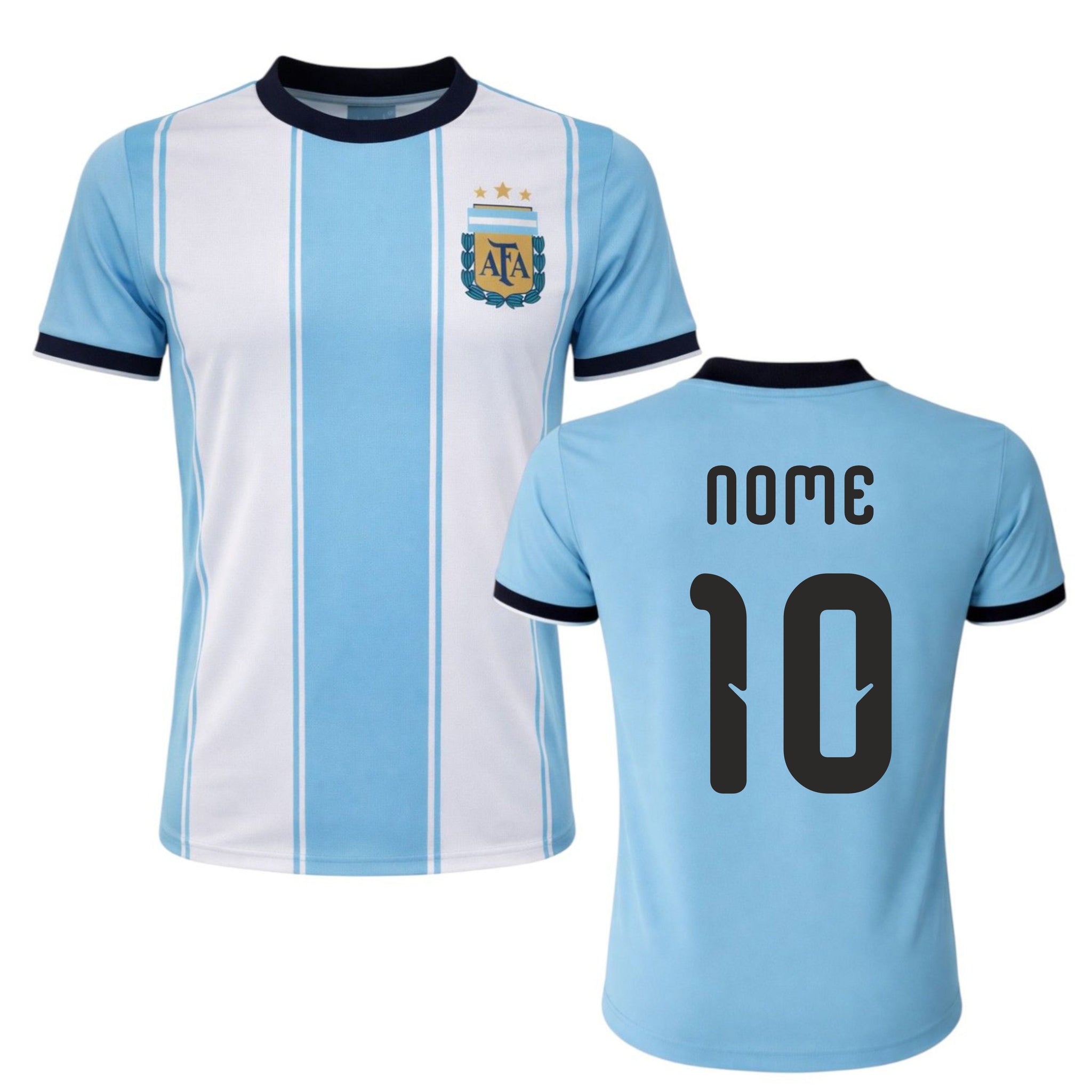 Maglia Calcio Argentina Replica Ufficiale | Personalizzabile Nome e Numero – PS 00180