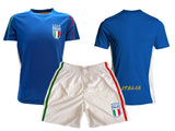Kit Calcio Italia FIGC Maglia e Pantaloncini Personalizzabile con Nome e Numero – Replica Ufficiale – Mod. PS 24110