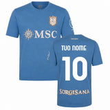Maglia Calcio Napoli 2026/2027 – Replica Ufficiale SSCNAPOLI – Personalizzabile con Nome e Numero | PS 38502