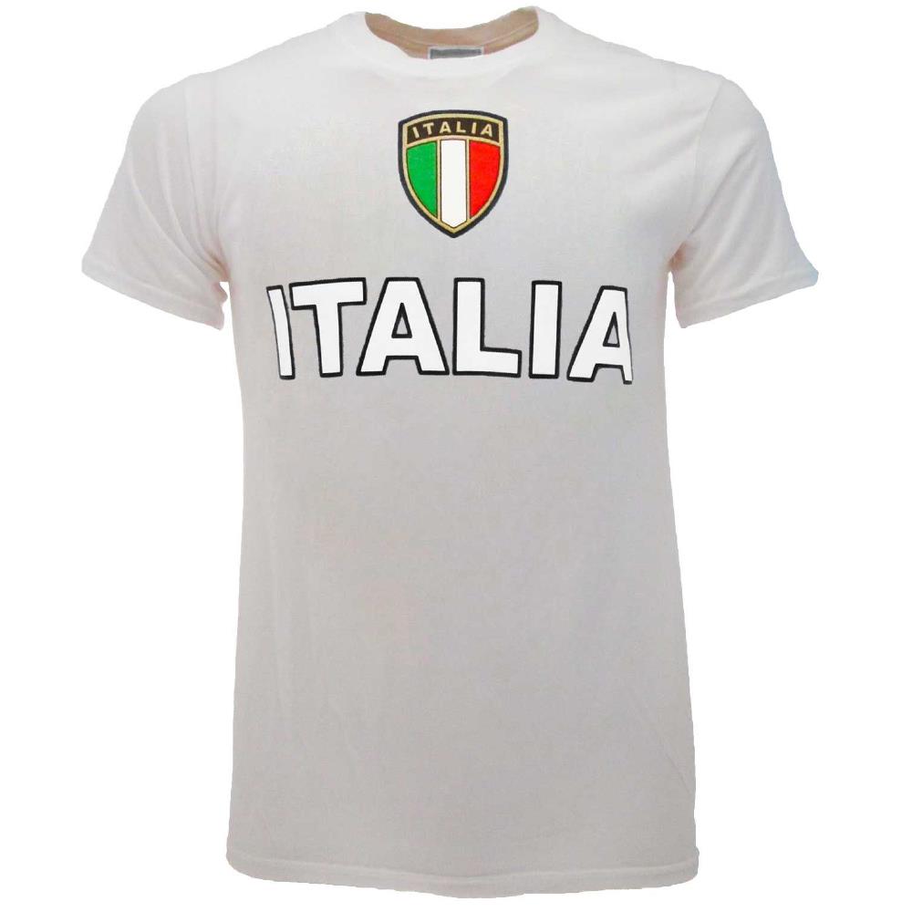 T-Shirt Italia Personalizzabile con Nome e Numero – Cotone – Bambino e Uomo – PS 27431