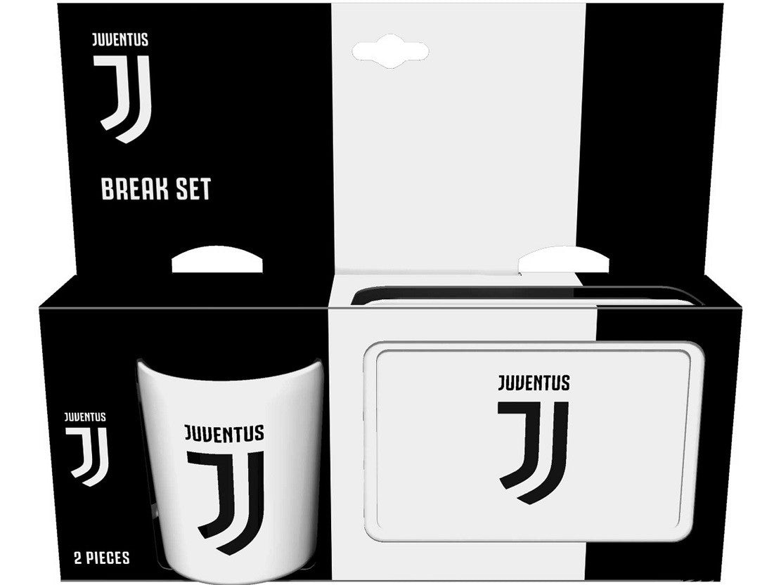 Set Gift Juventus – Porta Pranzo + Tazza in Plastica – Accessori Ufficiali – PS 18711