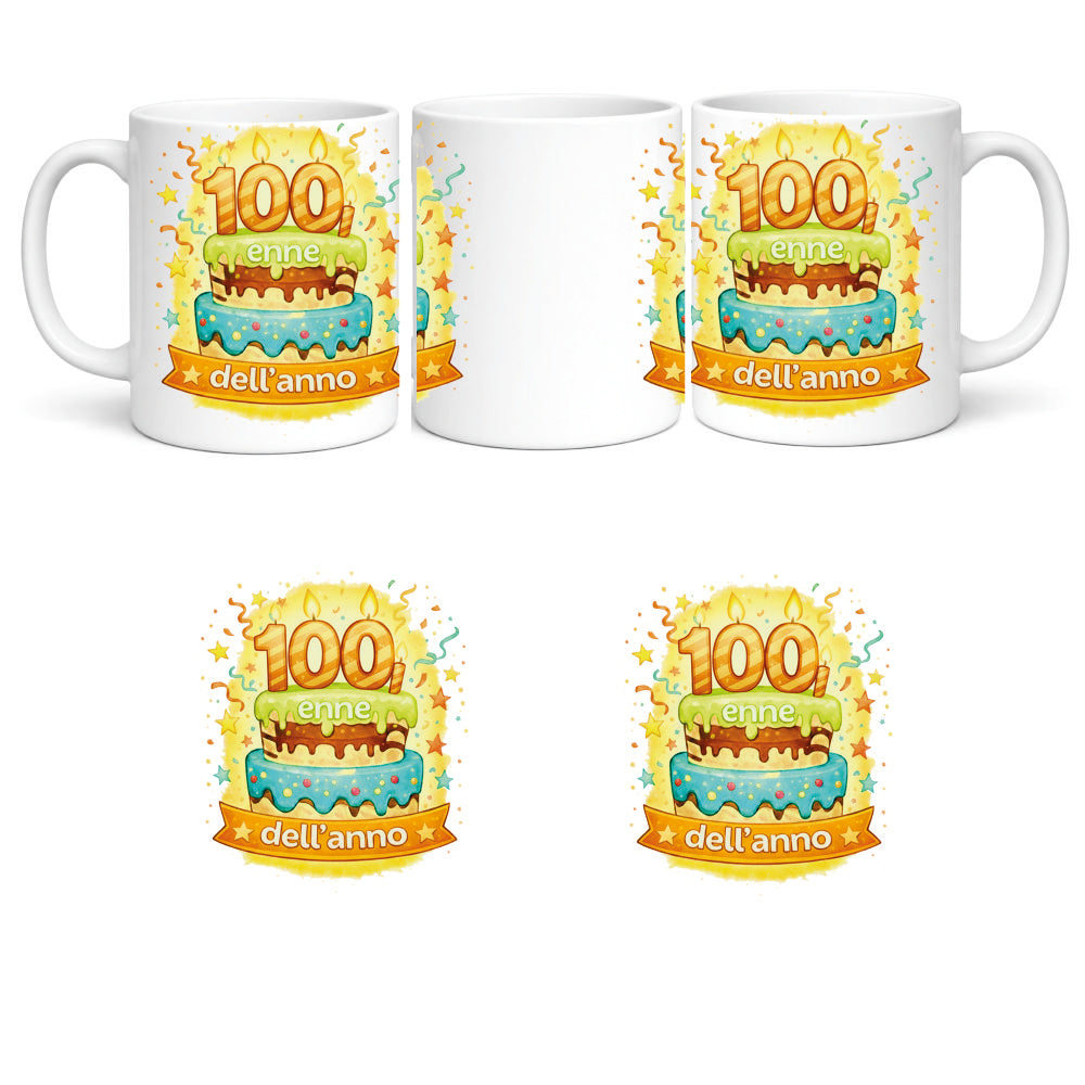 Tazza in Ceramica Torta di compleanno – Tazza Personalizzata PS 09370-0004