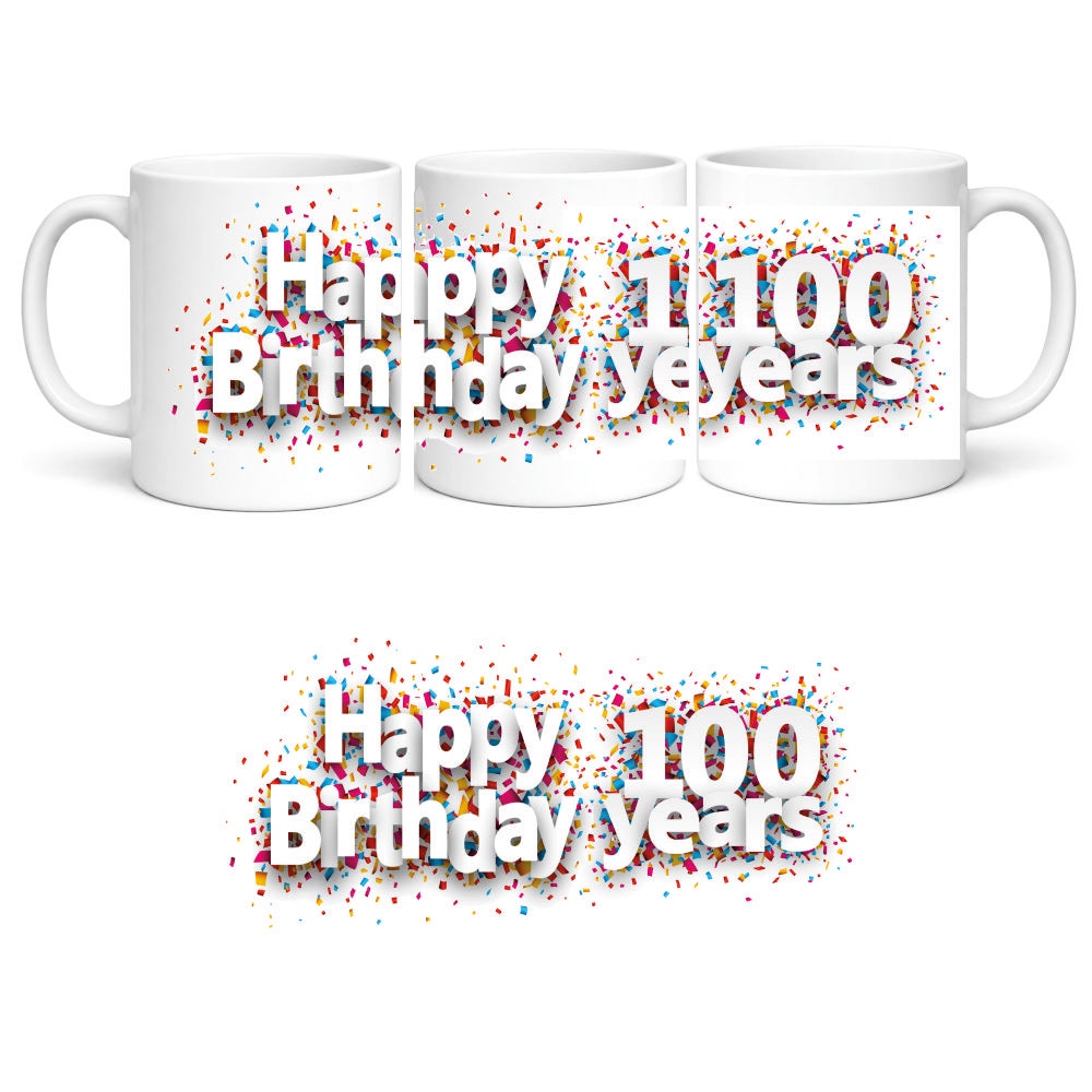 Tazza in Ceramica Happy Birthday – Tazza Personalizzata PS 09370-0003