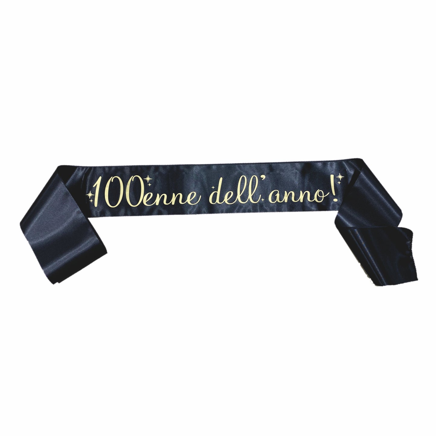 Fascia Compleanno Nera Personalizzata “18/20/30...Enne dell’Anno” – Gadget Party – PS 11447-001