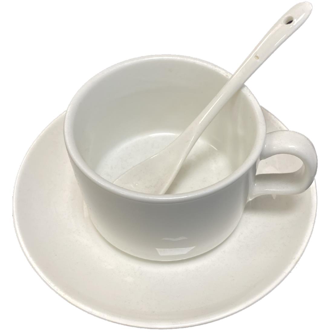 Tazza da Caffè Grande Personalizzabile con Piattino – PS 10522