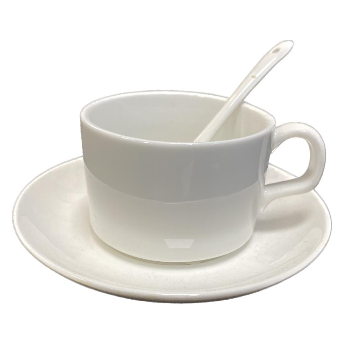 Tazza da Caffè Grande Personalizzabile con Piattino – PS 10522