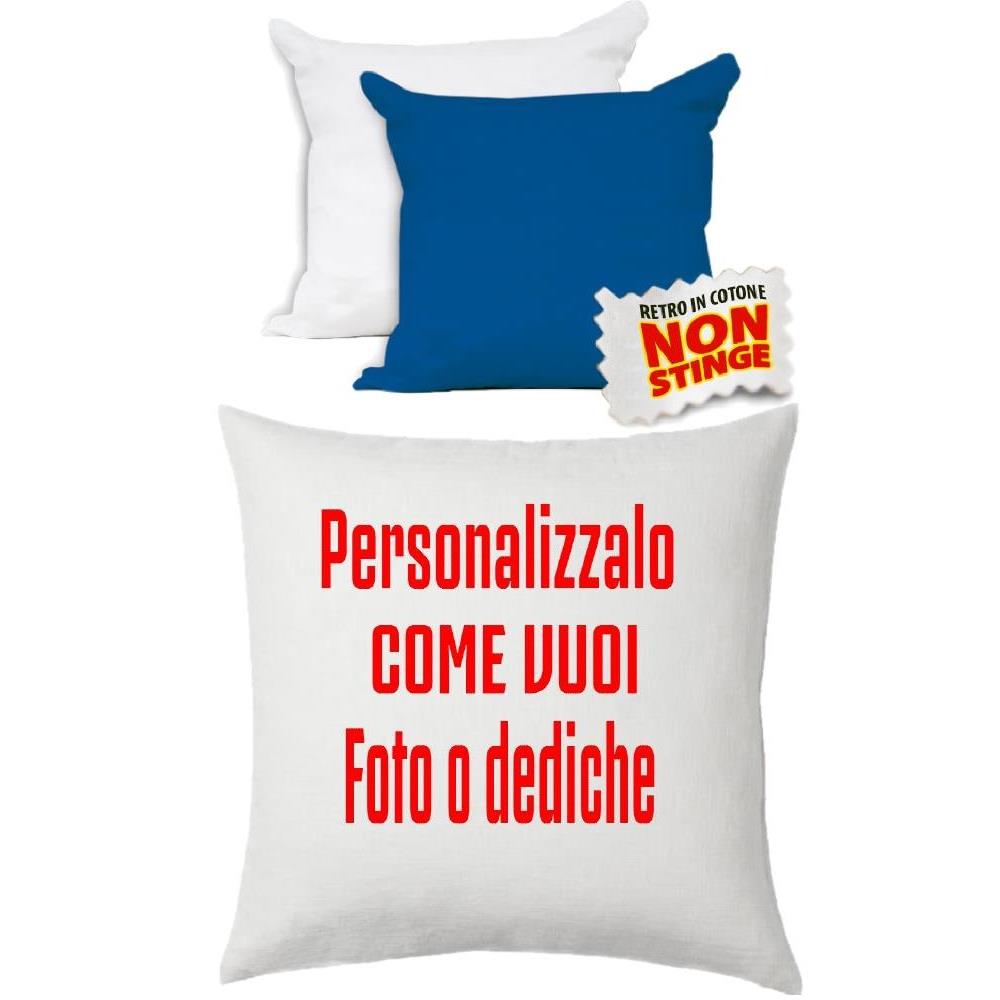 Cuscino Personalizzabile Con Foto o Frasi 40x40 cm PS 10746