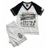 Pigiama Corto Juve Logo Storico Uomo Cotone PS 10860