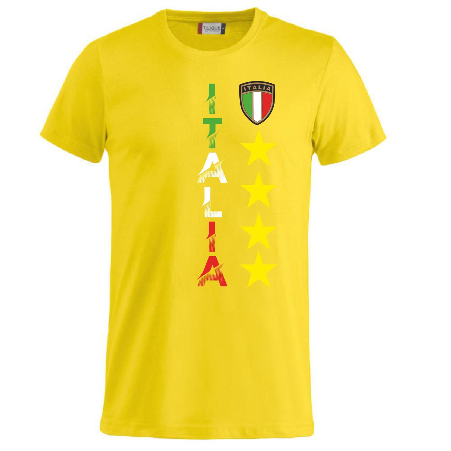 T-Shirt Italia Personalizzabile con Nome e Numero – Cotone  PS 27431-A097