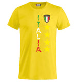 T-Shirt Italia Personalizzabile con Nome e Numero – Cotone  PS 27431-A097