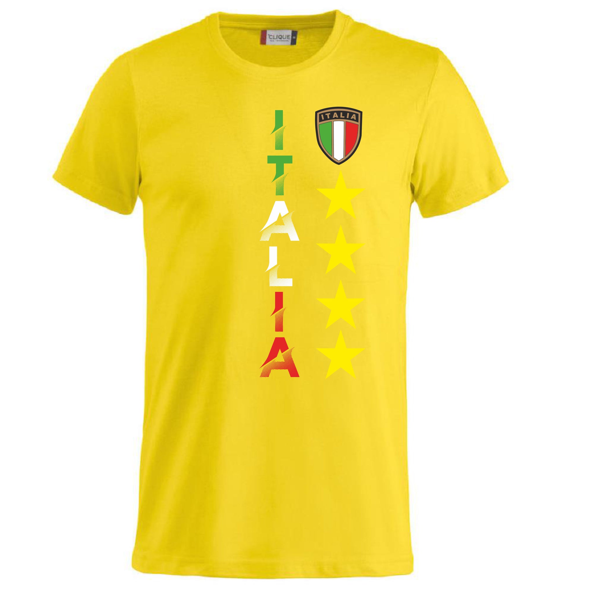 T-Shirt Italia Personalizzabile con Nome e Numero – Cotone  PS 27431-A097