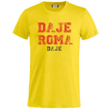 T-Shirt “DAJE Roma DAJE” – Maglietta Unisex Personalizzabile PS 27431-A-120